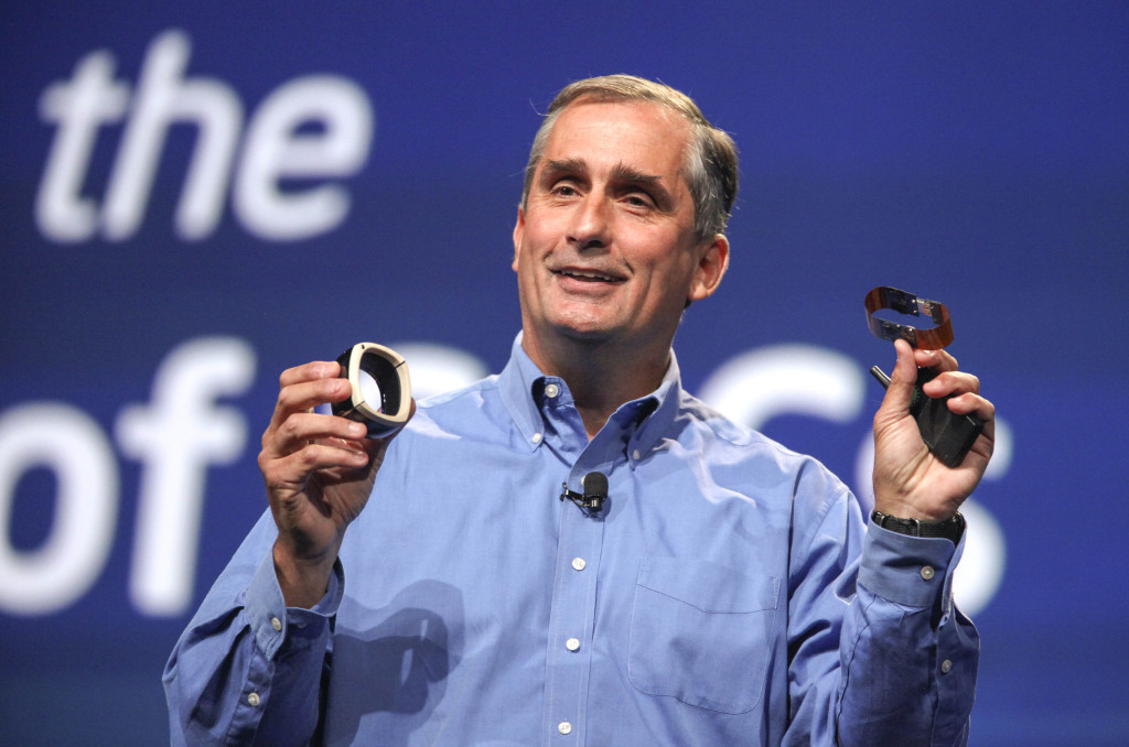 Brian Krzanich, the chief executive of Intel
