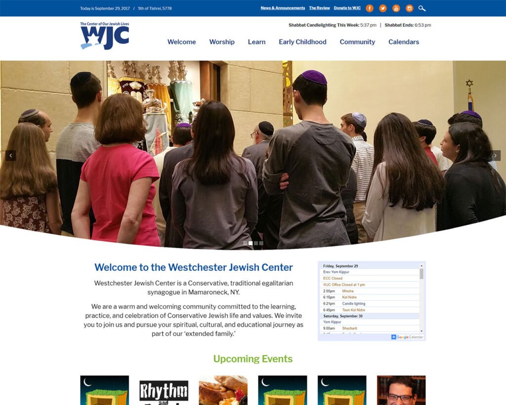 Best Jewish Website Designs